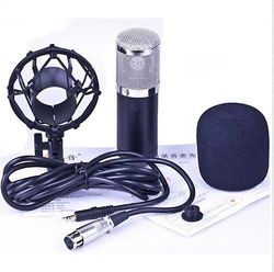 Ruili Professionel kondensator Cardioid optagelse mikrofon 4 Broadcast Studio Computer sort