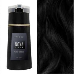 Nova Hair Dye shampoo, Nova Hair Instant Dye Shampoo, Nova Hair Dye Shampoo, Nova Hair Instant Dye Shampoo miehille Naiset Musta
