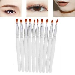 Øje Kosmetisk Hvid Børste Sæt Makeup Øjenskygge Eyeliner Lip Brow Skønhed værktøj