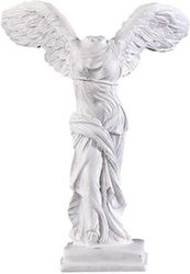 Siivekäs voittopatsas, Samothracen siivekäs voitto, Nik e jumalatar veistos, jumalatar veistos, toimistosisustus hotellille, toimisto, koti, WhiteM