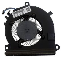Kannettavan tietokoneen suorittimen tuuletin DFS2000055K0T DC5V 0.5A 4PIN pelaamiseen 15-EC L77560-001 Musta
