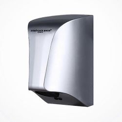 Automaattinen käsienkuivain Elektroninen käsienkuivaaja älykäs anturi Infrapuna-anturi Kylpyhuoneen käsienkuivauslaite 1005 hopea EU plug