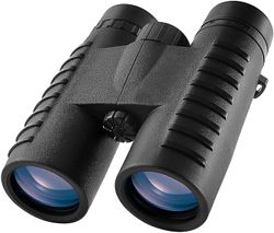 10x42 Camping kikkert med halsrem Tote Bag Telescope Vidvinkel Professionel kikkert Hd, sort