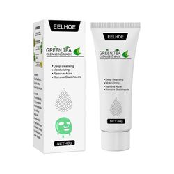 Mikasa Grøn te Rensende ler Ansigtsmaske Fugtgivende oliekontrol Krympeporer Fjern anti-acne Solid Fine