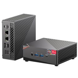 Mini PC Windows 11 32G DRR4 RAM 1TB SSD mini pöytätietokone AMD Ryzen7 5700U prosessori 8 ydintä 16 Musta 32-1TB US Plug