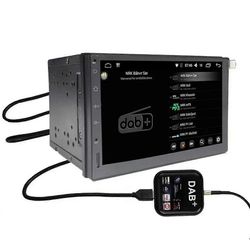 DAB + USB Android-autoradioviritin ikkuna antennin navigointi APP-ohjaussarja universaali DAB USB Dongl Musta