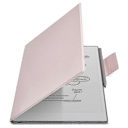 yhteensopiva ReMarkable Paper Pro -kotelo PC PU nahkainen tabletti magneettinen kansi kynäpidikkeellä Auto Wake Sleep -_Gift G:lle Vaaleanpunainen