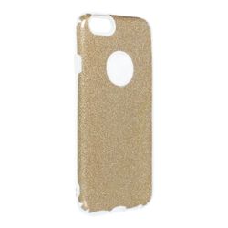 König Telefonetui til Apple iPhone 6 / 6s beskyttelsesetui cover kofanger shell glitter guld