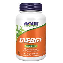 Now Foods Energy, 90 kasviskorkkia (1 kpl pakkaus)