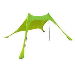 Zhuopai Udendørs strand baldakin camping telt parasol baldakin fiskeri telt rød 210*200*150cm