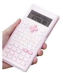 Yunshu Videnskabelig multifunktionsberegner lille bærbar Pink
