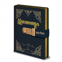 Harry Potter Alohomora lukittava A5-päiväkirja Navy One Size