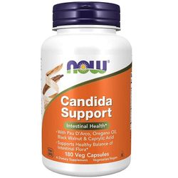 NOW Foods Candida -tukikapselit 180