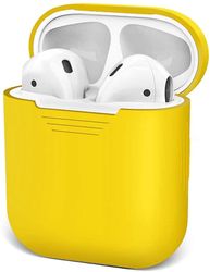 AIR Vandtæt stødsikkert etui til Apple Airpod 1 2 (gul)