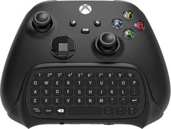 Näppäimistö Xbox Series X/s -ohjaimelle, Xbox One/s/controller -peliohjaimelle, 2,4 GHz:n mini Qwerty -ohjaimen näppäimistön chatpadille äänellä/ku...