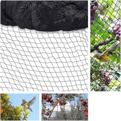 15m x 15m lintujen suojeluverkko lintuverkkokasvi verkko lampiverkko puutarhaverkko puutarhaan, 5 x 5 cm suuret reiät