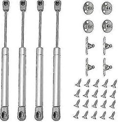 4kpl kaasujoustintuki 80n hydraulinen joustintuki Oven iskunvaimennin kaappeihin Kirjahyllyt Huonekalut (4, 80n)