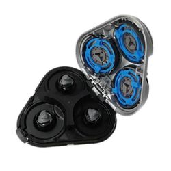 Philips S5000 S5370 S5571 S5420 S5140 S5078 parranajokoneen pää Hopea