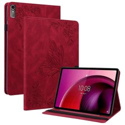 Lenovo Tab M10 5G PU nahkakotelon jalustan kortinpidike painettu tabletin kansi