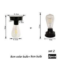 Aurinkoenergialla toimiva lamppu kannettava retkeilyvalo led-valo pidikkeelle korvaava sisäpihan puutarhavalaisin ulkona