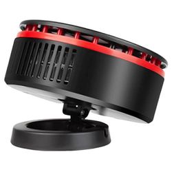 Autonlämmitin Kannettava Autonlämmitin Autonlämmitin Huurteenpoisto Lämmitin Tuulilasin Huurteenpoisto Musta/Punainen BlackRed