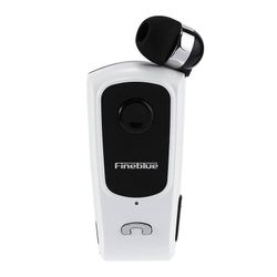 Fineblue F920 tärinähälytys kauluspidike yksipuolinen liiketoiminnan Bluetooth-yhteensopiva kuuloke Valkoinen