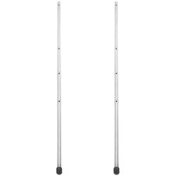 2kpl Foosball Pöytä Kahva Pylväspöydät Jalkapallo Korvaava Pylväs Pelikone Toiminta Pylväsosa 41.50X0.60X0.60CM