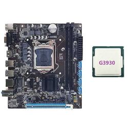 H stationær computer mboard s A1151 6/7 Nerat CPU Dual-chl DDR4 Hukommelse+g393