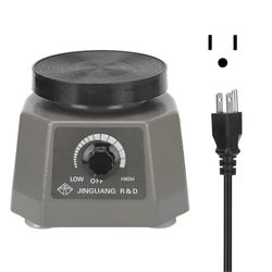 Hammaslaboratorion täryttimen ravistin pyöreä levyn nopeus säädä hammaskipsioskillaattorin ravistin US Plug 110V
