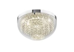 Inspired Lighting Harper Medium Loft 12W 950lm LED 4000K poleret Krom, Krystal