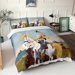 Kerota Lucky Luck kuvio pussilakanasetti tyynyliinoilla, D painettu Luck Luck mikrokuituliinavaatteet aikuisille Lapset Teini-ikäiset Vuodevaatteet...