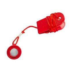 Fitness-juoksumaton turva-avain: punainen magneettiavain, yleiskorvaus juoksumatoille (28x18mm)
