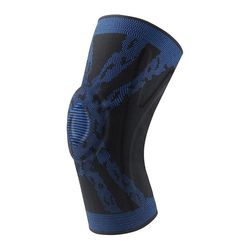 1Pcs professionelle sport knæ puder silikone skridsikker kompression mænds basketball fodbold kører knæ puder beskyttende værktøj 3 Xxl