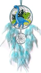 Dinosaurusten unisiepparit pojille ja tytöille, unisieppari-valoseinäkoriste, höyhenseinälle ripustettava dino-unisieppari, lasten lahja - JV Sinin...