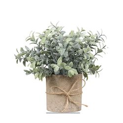 kartokner Kunstige planter med blomsterpotter små blomsterpotter kontor desktop dekoration falske planter