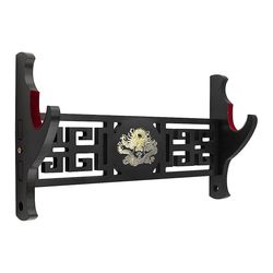 Legendaariset olennot miekka seinäkiinnitys koukku katana pidike näytön ripustin samurai-valomiekalle weapo musta