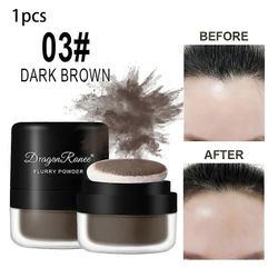 3 väriä Hair Fluffy Powder Instantly Hair Concealer Cover Instantly Black Root Cover Up Natural Instant A03