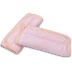 Barsinfi Skulderpude til sikkerhedssele, skulderpude til barnevogn Pink