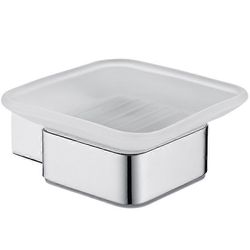 ruostumaton teräs 304 kylpyhuoneen wc-saippua-astia/pidike, neliömäinen tyyli, seinälle asennettava