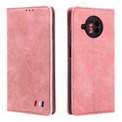Etui til Xiaomi Mi 10t Lite Cover Magnetisk lukning Tegnebog Book Flip Folio Stand View Læderbetræk Stødsikker - Rosegold