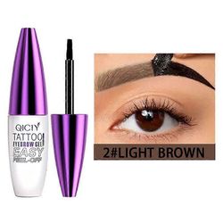 unbrand Easy Peel Off kulmakarvageeli, Tattoo Eyebrow Gel Easy Peel Off, Sävytetty kulmakarvot, Ammattimainen kulmakarvojen värjäys, Vedenpitävä ja...