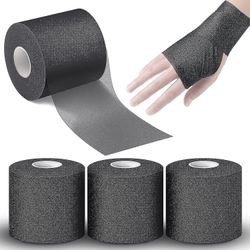 3stk Athletic Pre Wrap Tape til Sports Pre-Wrap Athletic Tape 2.75 tommer ved 30 yards-hurtig levering sort