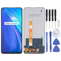 TFT LCD-näyttö OPPO Realme 6: lle digitoijan täydellä kokoonpanolla