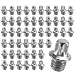50kpl maantie MTB taitettava pyörän poljin liukastumista estävä naulan vaihtoruuvit tapit pultit pyörän kuusiokulmainen M4 poljintappi