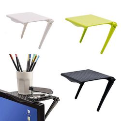 Skærmen øverste hylde Display Hylde Computer Monitor Riser Desktop Stand Tv Rack Storage Desk Sort