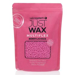 Salon System Just Wax Multiflex Wax Helmiä - Marjainen 700g