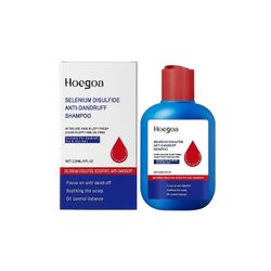 Hoegoa Seleenidisulfidishampoo Syväpuhdistava Päänahka Virkistävä Ja Rauhoittava Hiusten Pehmoinen Shampoo 120 ml