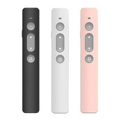 Hy-201 Page Laser Turning Pen 2,4 g trådløs flip pen genopladelig præsentationsvært ppt