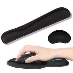 Musemåtte med gel håndled hvile skridsikker base håndled hvile pad ergonomisk musemåtte til maskinskriver Office Gaming Pc Laptop Wrist Mouse Pad