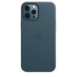 Offisiell Apple Iphone 12 Pro Max skinnveske med Magsafe - Baltic Blue Beste gave Beste gave